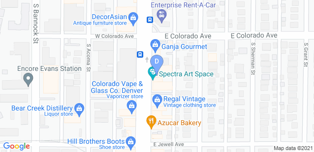 Map to Denver Kung Fu